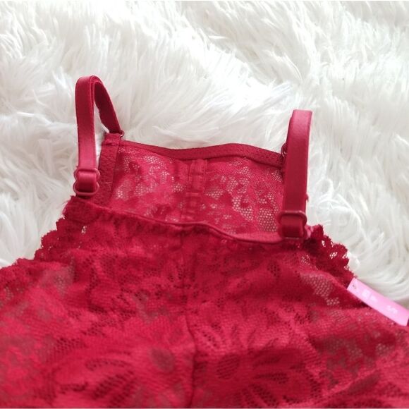 SMALL PINK Victoria's Secret Red Push Up Bra - Picture 7 of 10